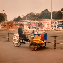 Drink Vendor at the Berlin Wall