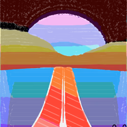 MoonRiseRoad - PIXEL_MOSAIC