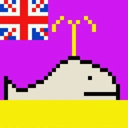 Whale of each natioal flag #003