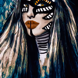 Painted Huntress