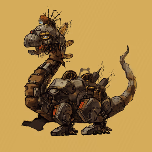 UGLYNOS_MECHA BRONTO