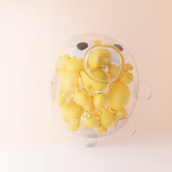 Bottle Head  X Jellow Octopus