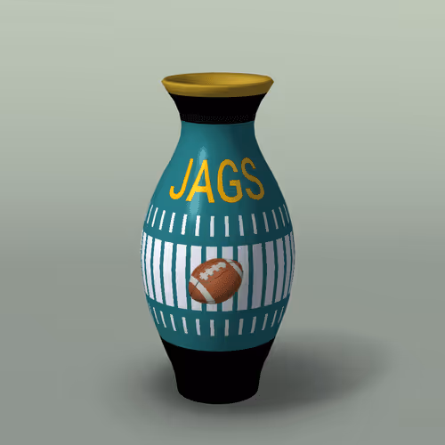 Jaguars Football Ceramics