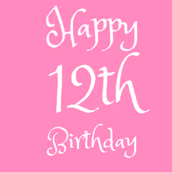 Happy 12th Birthday NFT