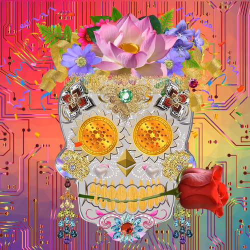 Crypto Sugar Skull