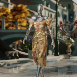 Dress from a Dream: Gold