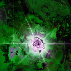 The Dark Green Area.