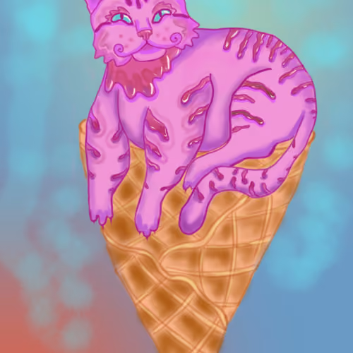 Ice Cream cat