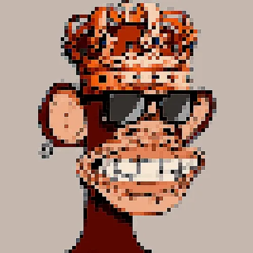 My Pixel Ape #737