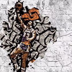 Graffiti #139 - Kareem Abdul Jabbar