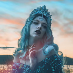 No.5: Light Blue. Princess of Swords