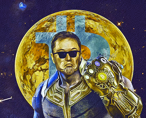 Musky Thanos - SECRET RARE #4/12