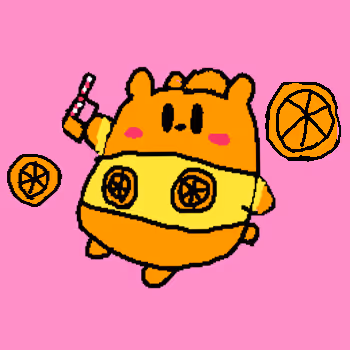 Kawaii Bear✖️Orange