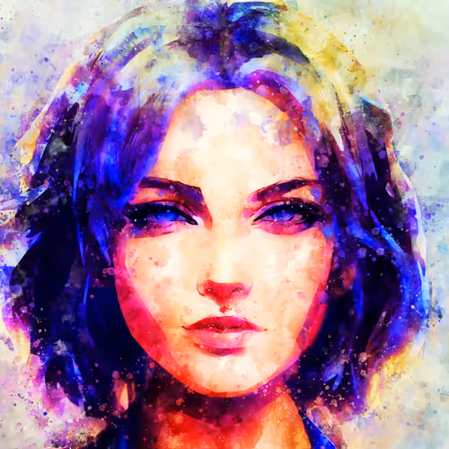 Watercolor Beauty #63