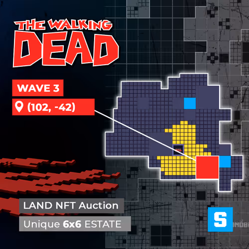 Wave 3 / The Walking Dead Sale - 6x6 Estate M [102,-42]