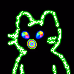 Neon Cat #90