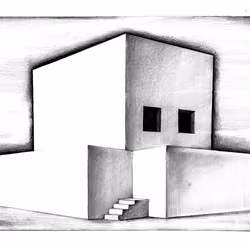 Graphite Architectural Art 42