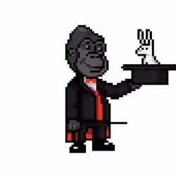 Crypto Harambe #433 - Magician Harambe