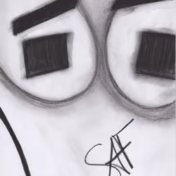 Gas Masks Have Feelings Too - Surprised Close Up