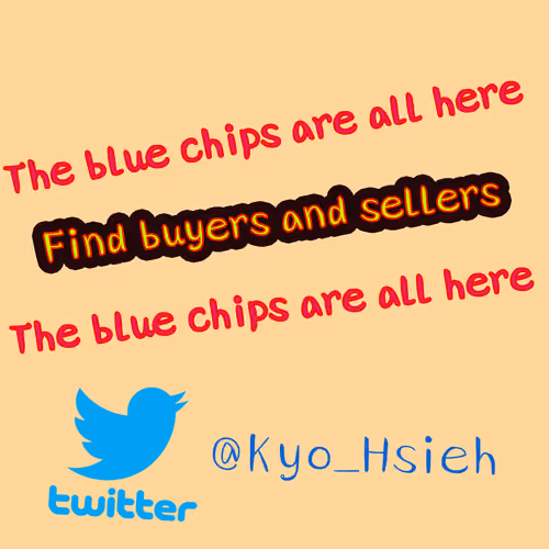 The blue chips are all here