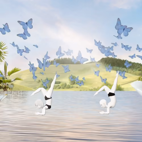 SUPERMIND #6LE - LIMITED EDITION 3D Forest Dancers Find Calm Sound Baths + Butterflies
