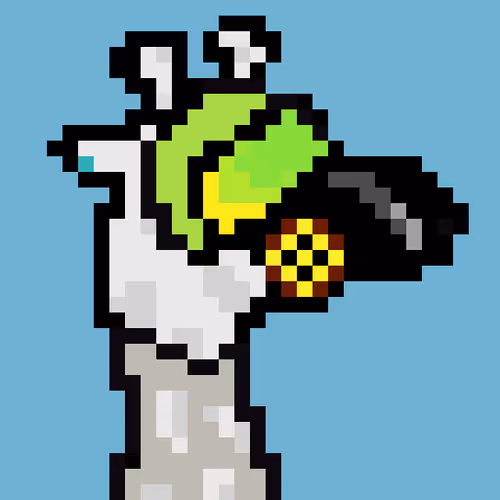 Pixel Giraffes