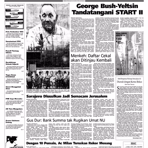 Republika newspaper first edition