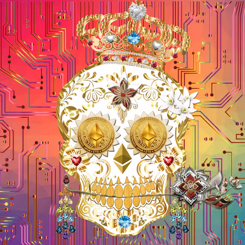 Crypto Sugar Skull