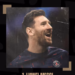 LIONEL MESSI BALLON D'OR #1 RANKING 