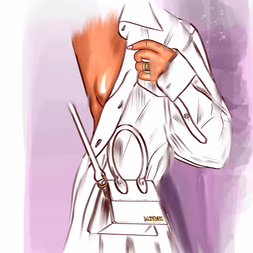 Stylish Woman Art
