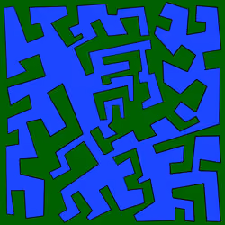 Single Line Collection 001 Cadmium Sapphire