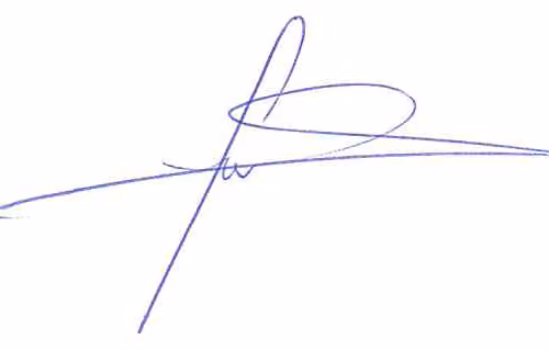 Autograph by FvS