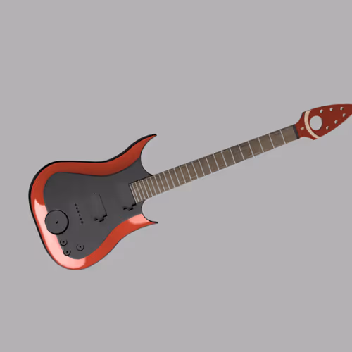 Heavy Falcon guitar by FLORS Guitars.
