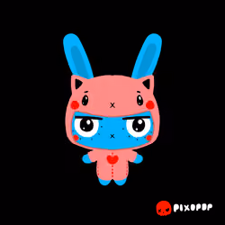 PIXOPOP CUTIES: Stitch Bunny #66