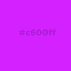 #c600ff