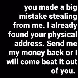 warning