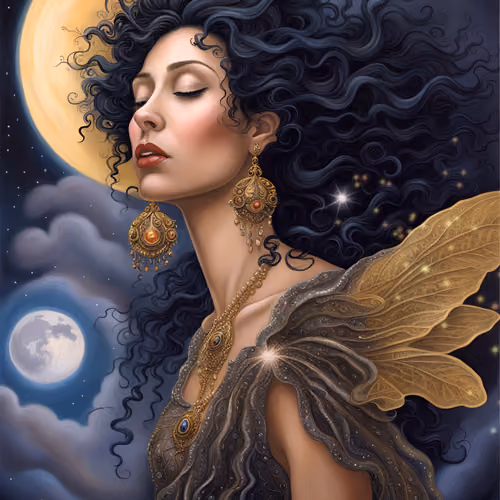 Mystic Moon Maidens - Morrigan Shadowglimmer
