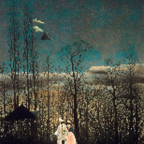Rousseau Pixelated