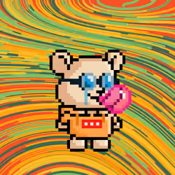 Kirb x Van Gogh's Expressionism