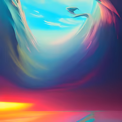 Technicolour Dreamscape: Sky & Sea