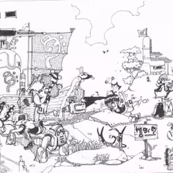 Chaos on the island 
