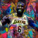Acrylic #87 - Lebron James