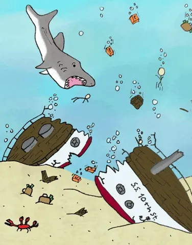 Shipwreck by Colby