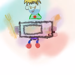 Kibatsu Mecha Blender x Microwave