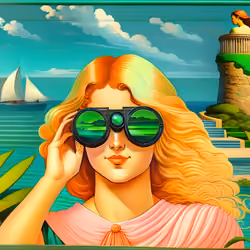 Glimpses of Beauty: Through the Golden Eyes of the Greek Muse 6/8#