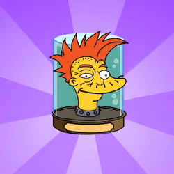 SIMPSON REJECT #17 RARE RED HAIR