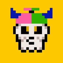 Kawaii SKULL #9637