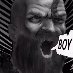 Six Fan Arts KRATOS