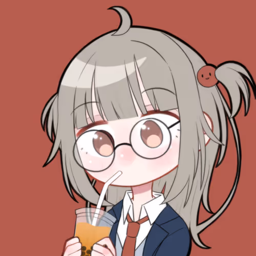 Cute Glasses Girl Chibi