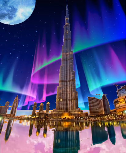 Burj Khalifa - Utopian Galaxy